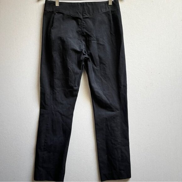 Ted Baker London classic black flat front cotton trousers Sz 31 - Picture 2 of 13